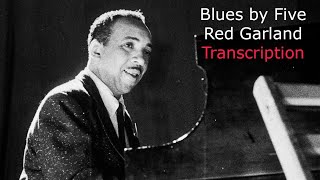 Blues by FiveRed Garlands Transcription RightampLeft hand Transcribed by Carles Margarit [upl. by Bannon542]