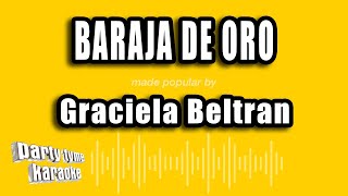 Graciela Beltran  Baraja De Oro Versión Karaoke [upl. by Eladnwahs]