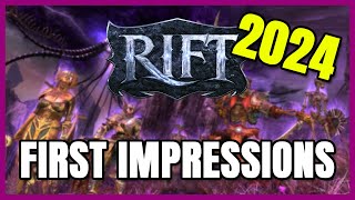 Playing RIFT in 2024  First Impressions [upl. by Akinhoj794]