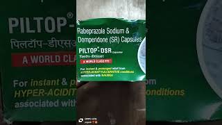 PILTOP DSR CAPSULE RABEPRAZOLE SODIUM DOMPERIDONE SR CAPSULE automobile [upl. by Reedy755]