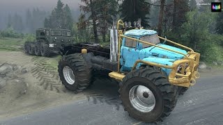 SpinTires  обзор мода  ЗИЛ130 терминатор v2  Страшнее ещё не видел [upl. by Otir841]