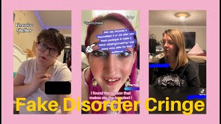 Fake Disorder Cringe Compilation8 [upl. by Petua]