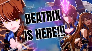 SHE HAS WITCH TIME  Granblue Versus Rising Beatrix Trailer Reaction [upl. by Nawrocki]