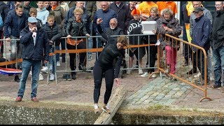 Koningsdag  Sprietlopen in centrum  Heenvliet 2019 [upl. by Sillad]