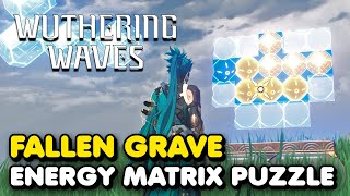 Wuthering Waves  Fallen Grave Energy Matrix Puzzle Solution [upl. by Enelrak]