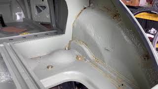 Jan 2023 Morris Minor Rustproofing [upl. by Deadman178]