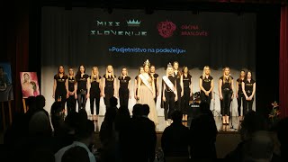 Predstavitev finalistk izbora za Miss Slovenije 2022 v Braslovčah [upl. by Jeavons797]