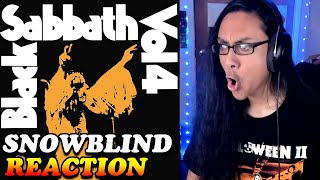 Black Sabbath Snow Blind Reaction [upl. by Ahseinar774]