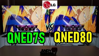 LG QNED7S vs QNED80  Ninguno tiene tecnología Mini LED [upl. by Janik]