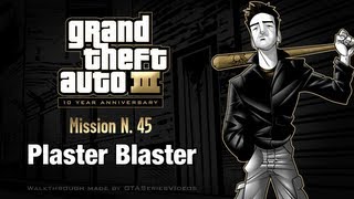 GTA 3  iPad Walkthrough  Mission 45  Plaster Blaster [upl. by Ahsac]