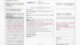 Sample Planning for Alzheimers Scenario [upl. by Claybourne]