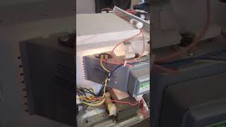 Prueba de funcionamiento Magnetron Galanz M24FC610A G0313717 [upl. by Kilk582]