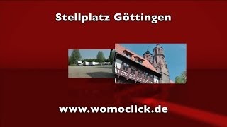 Wohnmobil  Stellplatz Göttingen  womoclickde [upl. by Yrohcaz877]