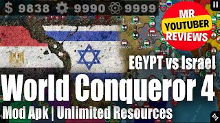 World Conqueror 4 Mod APK  Resources Unlimited  The Battle of 6th of October [upl. by Georgy]