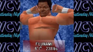 Tatsumi Fujinami theme amp entrance  WCW Saturday Night by GM Spectre Nintendo 64 [upl. by Nonnel]