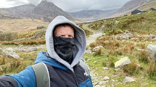 Tryfan North Ridge SOLO Climb  Eryri National Park Snowdonia [upl. by Suirtemid]