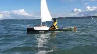 Open Canoe Sailing Group  Bucklers Hard to the Isle of Wight [upl. by Tucker]