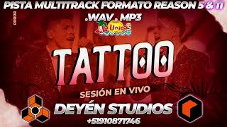 Tattoo  La Única Tropical  PISTA EN FORMATO REASON WAV MP3 [upl. by Kcirnek]