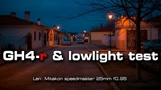 Low light test with GH4r amp vlog [upl. by Nikolai]