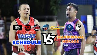 GAME HIGHLIGHTS I TAGAY SCHEDULE VS MANDIRIGMA HOKAGE I LP BALLERS INTER BARKADA I lpballers [upl. by Llennej66]