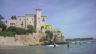 Playa y Castillo de Tamarit en Tarragona [upl. by Saval912]