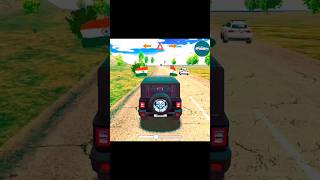 Modified Mahindra Thar Car Games Indian Cars Gadi Wala Game  Car Game Android Gameplay shorts [upl. by Anoel]