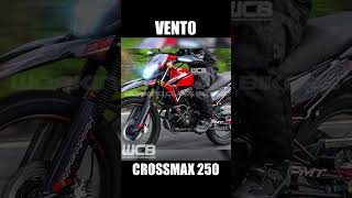 VENTO CROSSMAX 250 y 250 PRO shorts motos dobleproposito [upl. by Cnut]