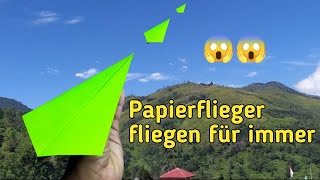 Papierflieger falten papierflieger falten der weit fliegt [upl. by Dunning]