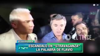 Habló Flavio Mendoza luego del escándalo en Stravaganza [upl. by Aisetra]