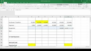 Cash Budget  2020 Leaving Cert Ordinary Level [upl. by Llehcor323]