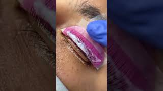 Lash Lift Tip Solution Placement [upl. by Isbella]