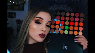 HalfCut Fall Glam 🍂  Morphe3503 Palette [upl. by Anuhsal]