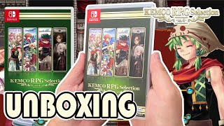 Kemco RPG Selection Vol4 Nintendo Switch Unboxing [upl. by Ressay]