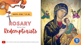 Friday 10th November 2023  Rosary with the Redemptorists amp Benediction  7PM IST [upl. by Yuh995]