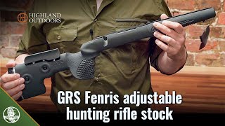 GRS Fenris adjustable rifle stock for hunting [upl. by Nuhsar940]