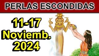 PERLAS ESCONDIDAS de esta semana respuestas CORTAS 11 al 17 Noviembre 2024 [upl. by Danila]