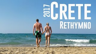 Crete  Rethymno 2017 ❤ Travelvideo [upl. by Atinus]