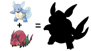 Pokemon Fusion 40 Wartortle x Venipede [upl. by Tansey]