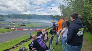 teesside drifting bank holiday 27524  teeside autodrome drift practise [upl. by Anelak]