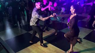 Ernesto Bulnes Denisse Cambria and Brandon Ayala dancing at the Miami Salsa Congress 2024 [upl. by Kaete536]