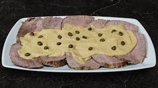 Vitello tonnato ricetta originale [upl. by Chalmer]