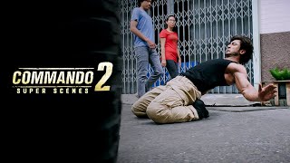 Commando 2 Super Scene  Uska pass kuchnakuch tricks toh hoinga hi  Vidyut Jammwal  Adah Sharma [upl. by Ramirolg]