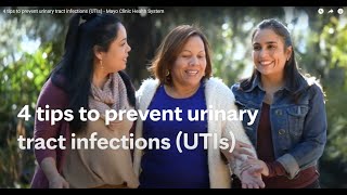 4 tips to prevent urinary tract infections UTIs  Mayo Clinic Health System [upl. by Slinkman]