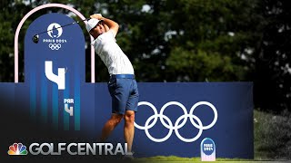 Scottie Scheffler Xander Schauffele vying for POY at Paris Olympics  Golf Central  Golf Channel [upl. by Kermie396]