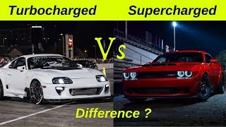 Difference between Turbocharger and Supercharger [upl. by Coleville]