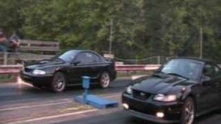 SVT Cobra vs Mach 1 [upl. by Banquer]