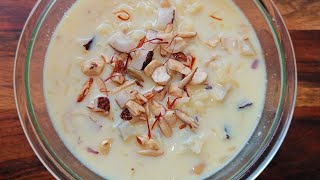 बस कुछ ही मिनटों में रबड़ीदार खीर का ये सीक्रेट देख दंग रह जाओगे  Kheer recipe  Rice Kheer Recipe [upl. by Etnaud]