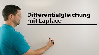 Differentialgleichung mit Laplace lösen Unimathematik Laplacetransformation  Mathe by Daniel Jung [upl. by Namurt511]