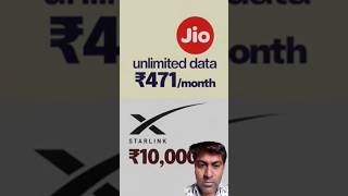 Starlink Vs Jio in India  satellite internet economy [upl. by Oakes]