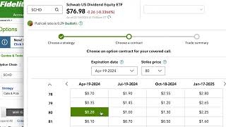 How to sell covered calls in Fidelity in UNDER 1 MINUTE [upl. by Prudi]